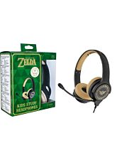 OTL HEADPHONES ZELDA BLACK & GOLD (NEGRO/ORO) (PS4/XBOX/SWITCH/MOVIL/TABLET)