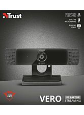 TRUST VERO FULL HD 1080P 8 MEGAPIXEL WEBCAMS GTX 1160 BLACK