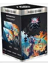 PUZZLE THE WITCHER: GRIFFIN FIGHT (INCLUYE POSTER Y MOCHILA)(1000 PCS.)