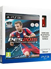 PES 2015 PRO EVOLUTION SOCCER + 4GAMERS BLUETOOTH HEADSET ROJO (RED)