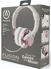 POWER A AURICULARES WIRED FUSION ROSA (PS4/XBOX ONE/SWITCH/WINDOWS 10)