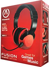 POWER A FUSION WIRED GAMING HEADSET CRIMSON FADE (PS4/XBONE/SWITCH/PC/MAC)