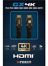 INDECA CABLE HDMI GX-4K (PS4/PS3/360/XONE/WiiU) 2 METROS