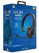 PDP HEADSET LVL30 WIRED AVEC FIL (GRIS)