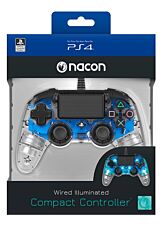 NACON WIRED ILLUMINATED COMPACT CONTROLLER BLUE  OFICIAL