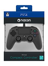NACON WIRED COMPACT CONTROLLER BLACK OFFICER (BLACK)