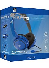 4 GAMERS STEREO GAMING HEADSET AZUL PRO4-40 AZUL (OFICIAL)