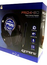 4 GAMERS STEREO GAMING HEADSET PRO4-80 BLACK (NEGRO) (PS5/PS4)