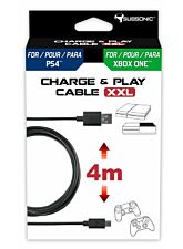 SUBSONIC CHARGE & PLAY CABLE XXL 4 METROS (PS4/XBONE)