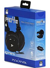 4GAMERS STEREO GAMING HEADSET PRO4-10 NEGRO (OFICIAL)