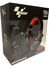 INDECA STARTER PACK MOTOGP 2020 (HEADSET/DUAL USB CABLE/ GRIPS)