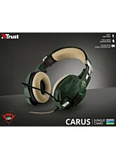 TRUST CARUS GAMING HEADSET JUNGLE CAMO GXT 322C (PS4/XBOX ONE/PC)
