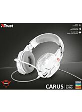 TRUST CARUS GAMING HEADSET SNOW CAMO GXT 322W (PS5/PS4/XBOX X/XBOX ONE/PC)