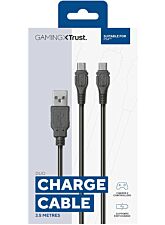 TRUST DUO CHARGE CABLE PARA DOS MANDOS DUAL SHOCK 4 (3.5M)  GXT-222