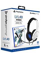 PDP LVL 40 WIRED STEREO GAMING HEADSET WHITE (BLANCO) + FF VII