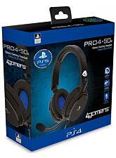 4GAMERS STEREO GAMING HEADSET PRO4-50S BLACK (NEGRO) (PS5/PS4)