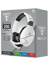 TURTLE BEACH WIRED GAMING HEADSET RECON 200 WHITE (BLANCO) (PS5/PS4/XBOX/SWITCH)