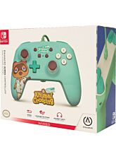 POWER A ENHANCED WIRED CONTROLLER ANIMAL CROSSING TOM NOOK