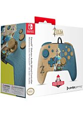 PDP FACEOFF DELUXE AUDIO WIRED CONTROLLER ZELDA BREATH (SWITCH/OLED)