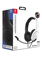 PDP LVL 40 WIRED STEREO GAMING HEADSET BLACK/WHITE (NEGRO/BLANCO) (OLED/LITE)