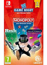 HASBRO GAME NIGHT (MONOPOLY+ RISK + TRIVIAL PURSUIT)