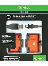 POWER A PLAY AND CHARGE KIT (2 BATERIAS + CABLE DE CARGA)