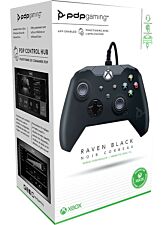 PDP WIRED CONTROLLER RAVEN BLACK + JUEGO DIGITAL (XBONE/PC)