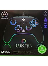 POWER A ENHANCED WIRED CONTROLLER SPECTRA INFINITY BLACK (NEGRO) (XBONE/PC)