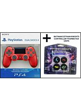 DUAL SHOCK 4 WIRELESS MAGMA RED (RED) VERSION 2 (IMP)