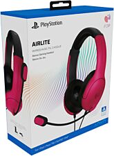 PDP AIRLITE  WIRED STEREO GAMING HEADSET COSMIC RED (ROJO) (PS4)