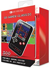 POCKET PLAYER RETRO ARCADE GO GAMER CLASSIC BLACK/RED CONSOLE (300 GAMES)