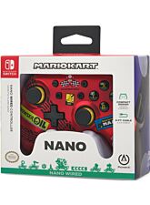 POWER A NANO WIRED CONTROLLER MARIO KART: RACER RED (RED/ROJO)