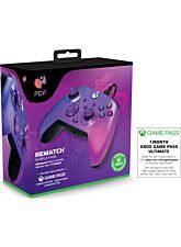 PDP REMATCH WIRED CONTROLLER PURPLE FADE + GAME PASS 1 MES (XBONE)