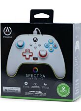 POWER A ENHANCED WIRED CONTROLLER SPECTRA INFINITY WHITE (BLANCO) (XBONE/PC)